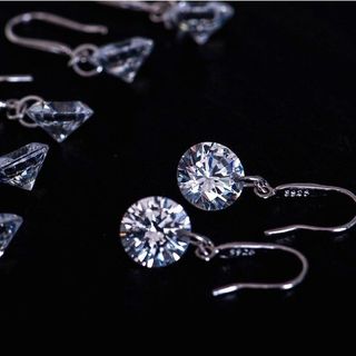Khuyên tai nữ đính đá lấp lánh sang trọng phong cách trẻ trung Mã sản phẩm 10537378