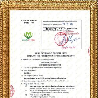 Kem Dưỡng Trắng Da Tái Tạo Và Phục Hồi Ban Ngày Sakura của Nhậtv