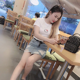 áo thun thái đính kim sa