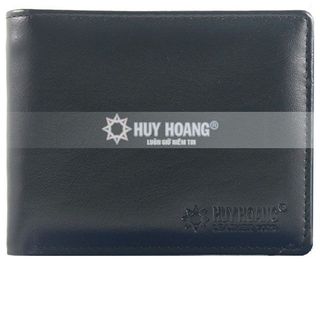 HT2102 - Bóp nam Huy Hoàng da bò màu đen