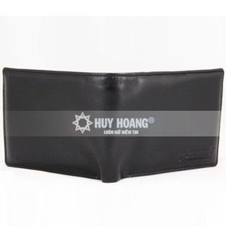 HT2102 - Bóp nam Huy Hoàng da bò màu đen