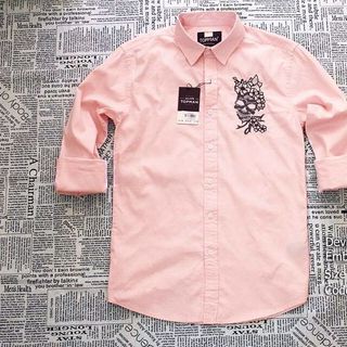 Sơ Mi Nam TopMan Thêu Hoa Tay Dài
