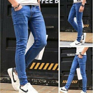 jeans nam trơn JN08