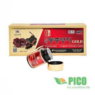 Cao Linh Chi Đông Trùng Hạ Thảo POCHEON Hàn Quốc Hộp 5 Lọ 50g giá sỉ