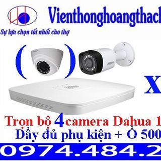 Bộ 4 camera Dahua 10Mp