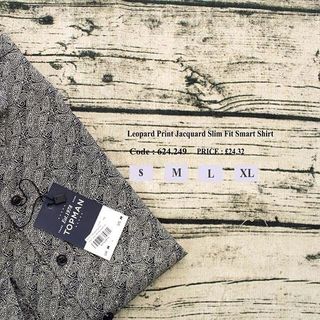 Sơ Mi Họa Tiết Tay Dài Topman