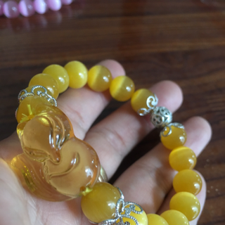 vòng tay hồ ly đá mắt mèo