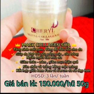 Mặt nạ collagen cheryl giá sỉ