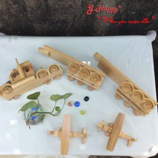 ĐỒ CHƠI GỖ – XE CONTAINER