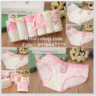 Combo 6 Chíp Hình Họa Tiết Xinh Xắn