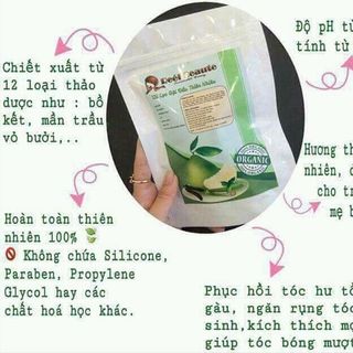 túi lọc gội đầu trị rụng tóc reel beaute