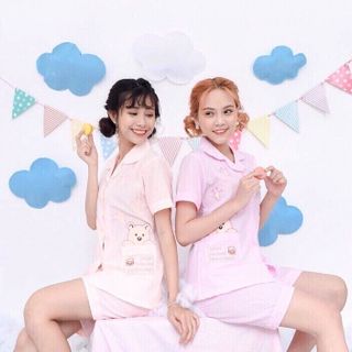 pijama tay ngắn quần ngắn