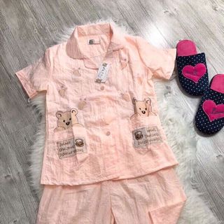 pijama tay ngắn quần ngắn