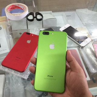 iPhone 6plus lên vỏ 7Plus xanh lá Đỏ Đen