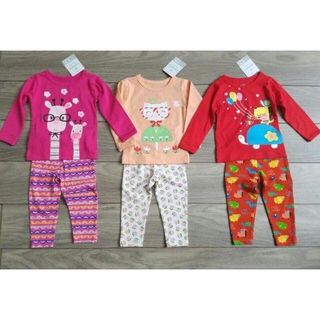 Bộ dài tay thun cotton 4 chiều BG xinh xắn giá sỉ