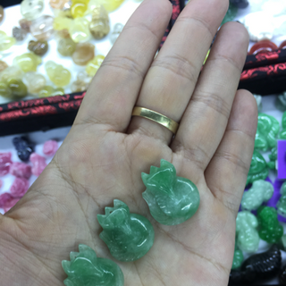 hồ ly cẩm thạch bông lý