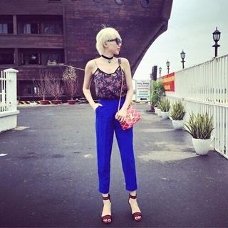 quần bagy chất sạn