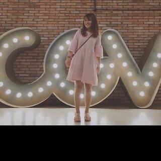 đầm baby doll tay loe