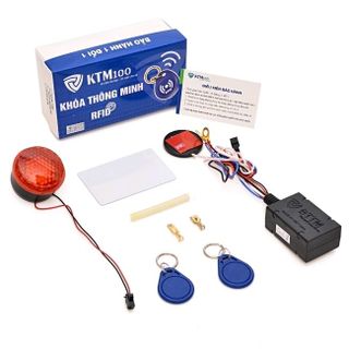 Khóa chống trộm xe máy thẻ từKTM100