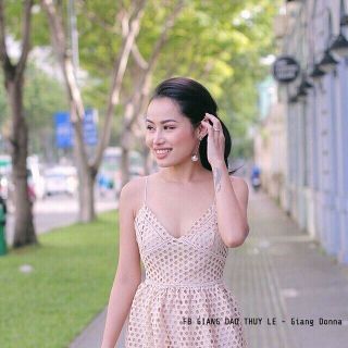 đầm ren hàng Qc