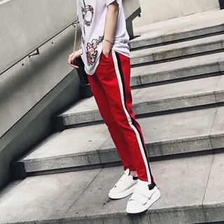 Quần sọc unisex