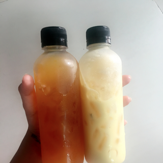 Trà đào Trà sữa đào