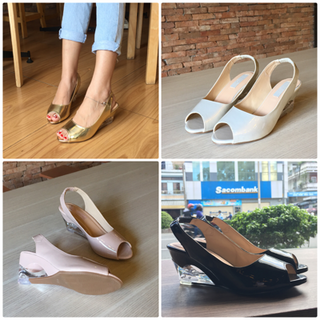 xuồng hở mũi gót trong