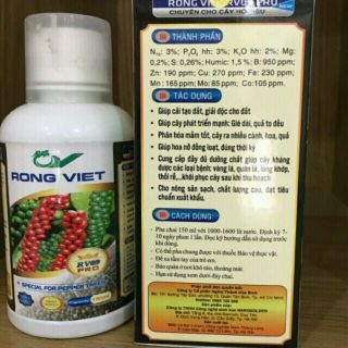 Phân sinh học RỒNG VIỆT tăng năng suất cây trồng