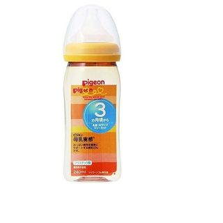 Pigeon- Bình sữa nhựa cổ rộng chịu nhiệt 160ml