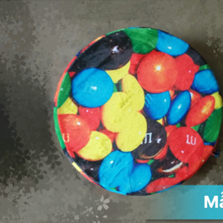 GỐI TRÒN 3D- KẸO