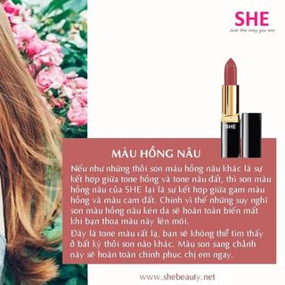 SHE - Son tươi không chì