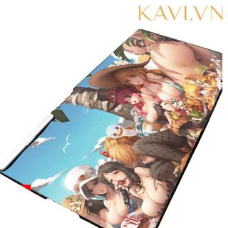 Bàn di chuột KAVI miếng lót chuột cỡ lớn 80x30cm cho game thủ Việt Nhiều hình