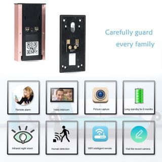 Camera chuông cửa thông minh Smart Door Wifi - BH 12 tháng