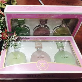 set 3 nước hoa ống trong