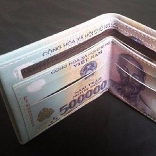 Ví Hình Tờ Tiền Đô la 100 USD