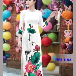 VẢI ÁO DÀI IN 3D