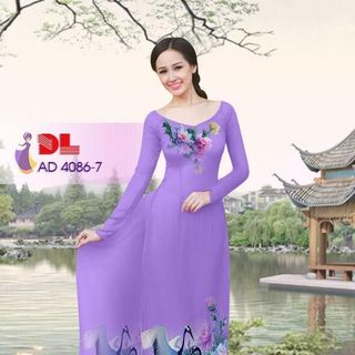 VẢI ÁO DÀI IN 3D