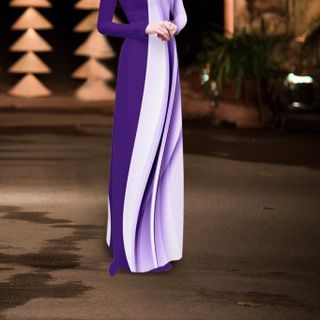 VẢI ÁO DÀI IN 3D