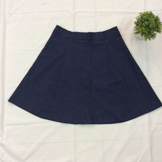 chân váy xòe 8 mảnh denim
