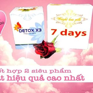 giảm cân dextox x3