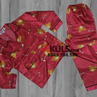 Pyjama phi hoạt hình cho bé