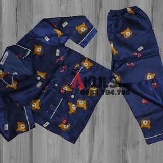 Pyjama phi hoạt hình cho bé