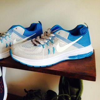 giay nike nam phối màu xanh xám size 40-44