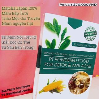 Bột trị mụn
