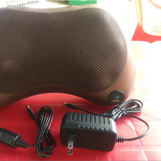 Gối massage hồng ngoại 8 bi