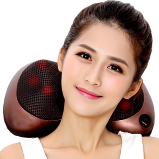 Gối massage hồng ngoại 8 bi