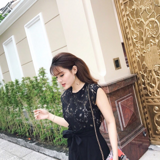 Jumpsuit ren tay con quần lưng bèo Sỉ 145k