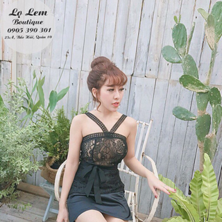 Set áo ren cváy phi Lọ Lem
