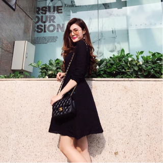 Đầm sơmi xoè