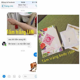 Tắm trắng body